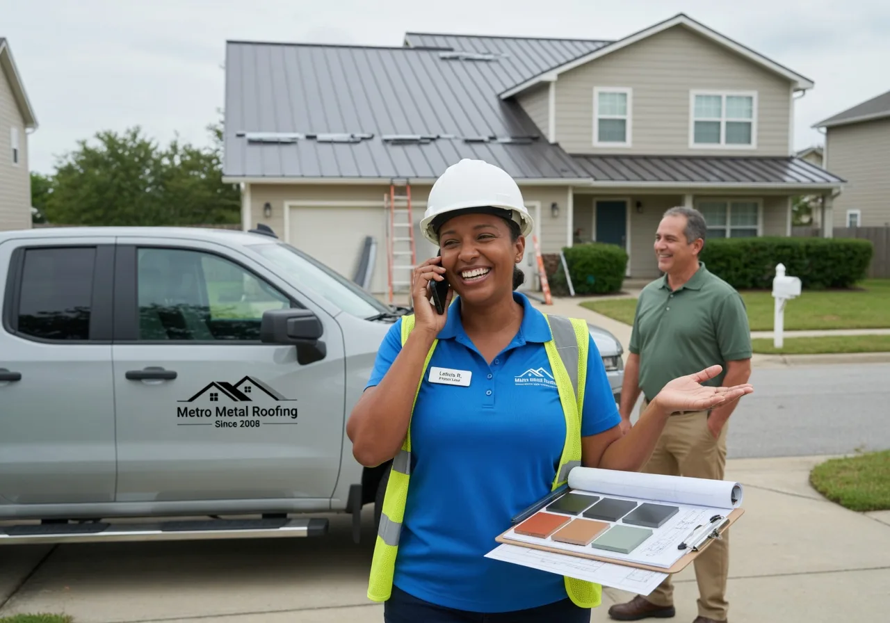 Storm Damage Metal Roof Repair in Lake Nebagamon, WI